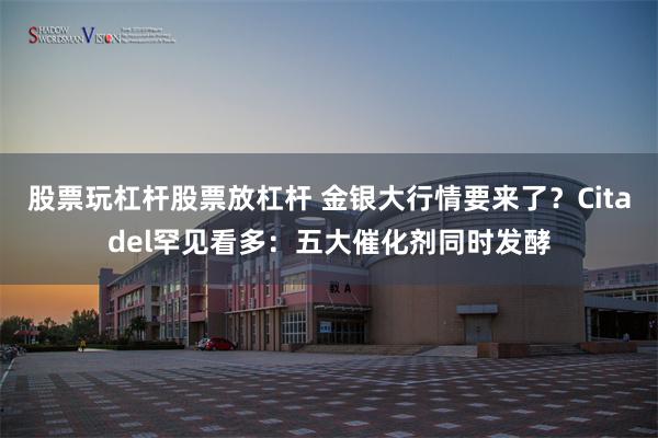 股票玩杠杆股票放杠杆 金银大行情要来了？Citadel罕见看多：五大催化剂同时发酵