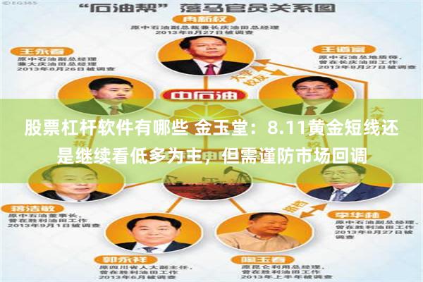 股票杠杆软件有哪些 金玉堂：8.11黄金短线还是继续看低多为主，但需谨防市场回调